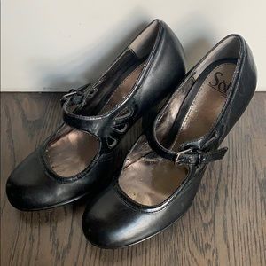 Sofft size 7 pumps black Mary Janes